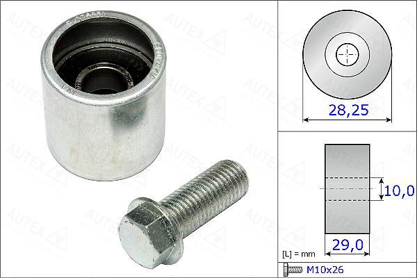 Autex 654937 - Poulie renvoi / transmission, courroie de distribution cwaw.fr