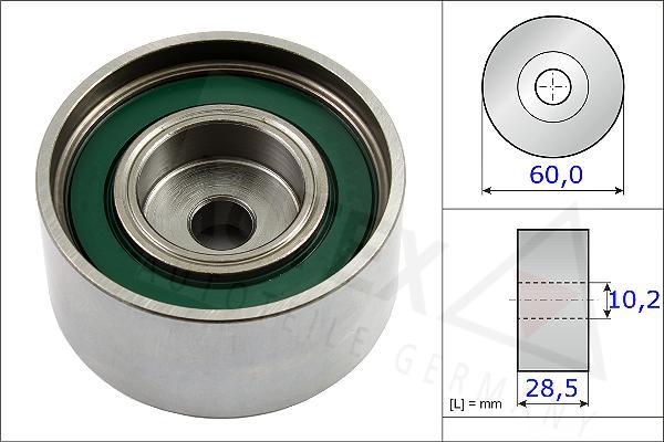 Autex 654816 - Poulie renvoi / transmission, courroie de distribution cwaw.fr