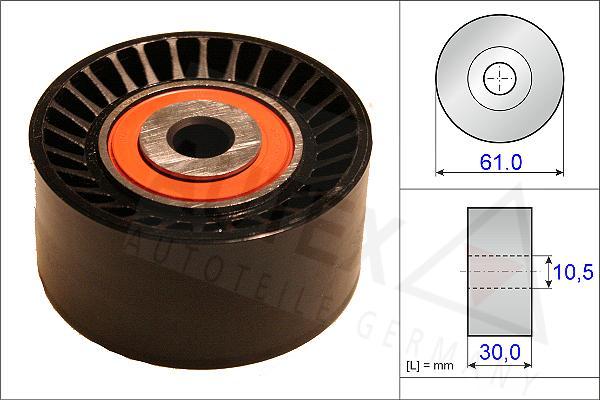 Autex 654832 - Poulie renvoi / transmission, courroie de distribution cwaw.fr