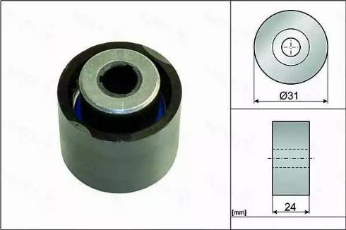 Autex 655030 - Poulie renvoi / transmission, courroie de distribution cwaw.fr