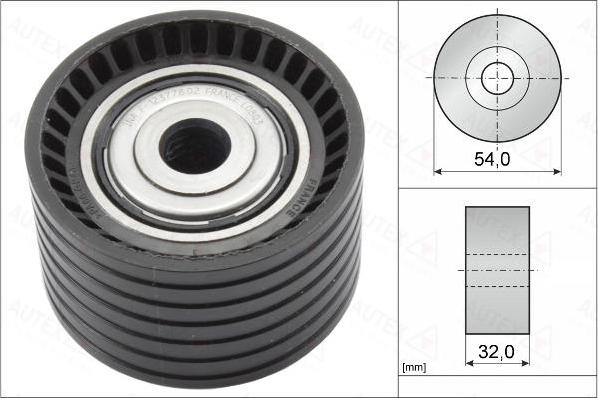 Autex 655116 - Poulie renvoi / transmission, courroie de distribution cwaw.fr