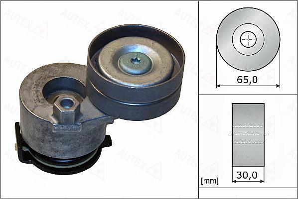 Autex 655118 - Tendeur de courroie, courroie trapézoïdale à nervures cwaw.fr