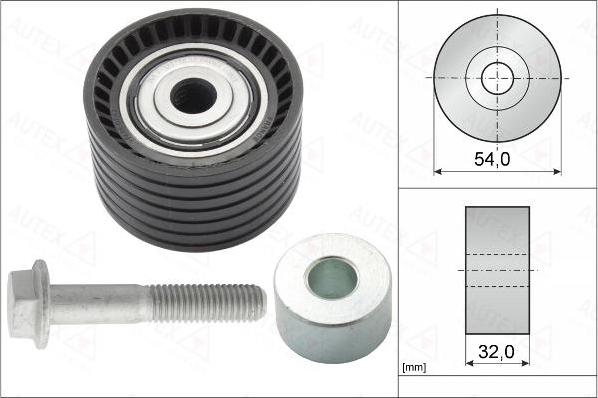 Autex 655112 - Poulie renvoi / transmission, courroie de distribution cwaw.fr