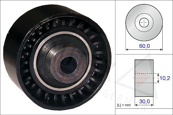 Autex 651759 - Poulie renvoi / transmission, courroie de distribution cwaw.fr