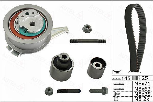 Autex 702845 - Kit de distribution cwaw.fr