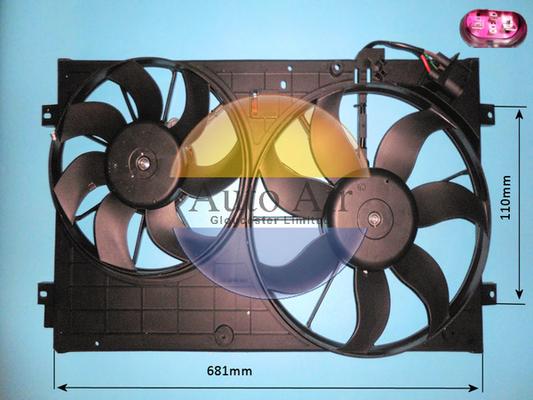 Auto Air Gloucester 05-1843 - Moteur électrique, ventilateur pour radiateurs cwaw.fr