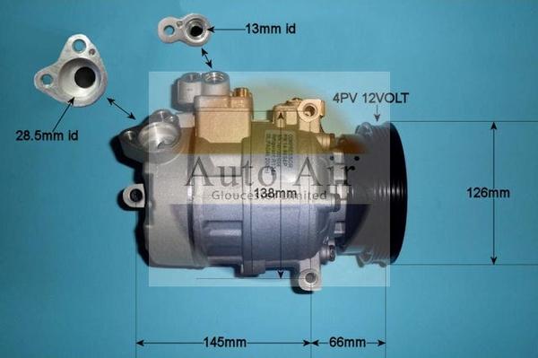 Auto Air Gloucester 14-9694P - Compresseur, climatisation cwaw.fr