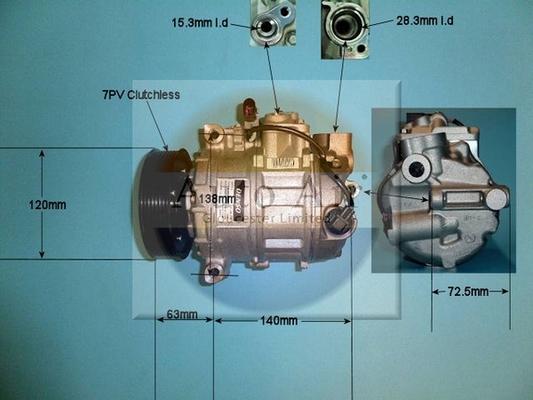 Auto Air Gloucester 14-9649 - Compresseur, climatisation cwaw.fr