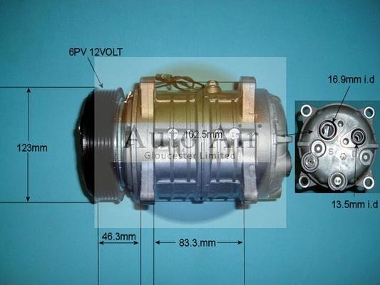 Auto Air Gloucester 14-9647 - Compresseur, climatisation cwaw.fr