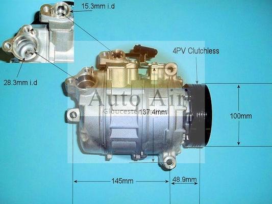 Auto Air Gloucester 14-9650P - Compresseur, climatisation cwaw.fr