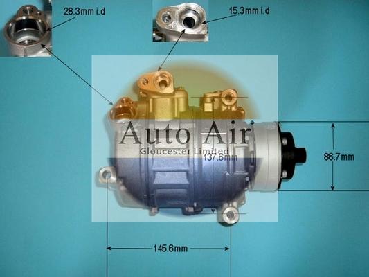 Auto Air Gloucester 14-9658 - Compresseur, climatisation cwaw.fr