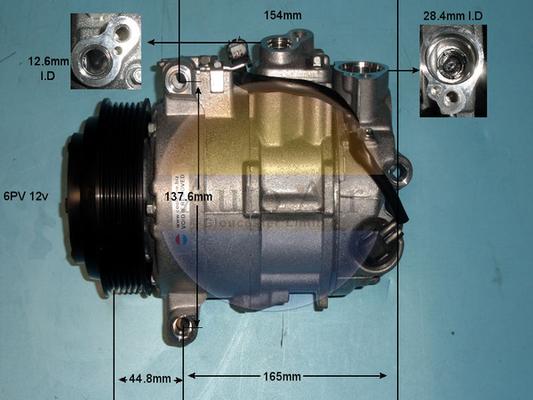 Auto Air Gloucester 14-9660P - Compresseur, climatisation cwaw.fr