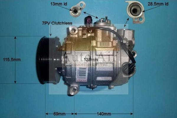 Auto Air Gloucester 14-9745 - Compresseur, climatisation cwaw.fr