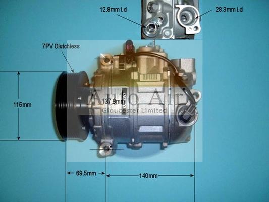 Auto Air Gloucester 14-9745 - Compresseur, climatisation cwaw.fr