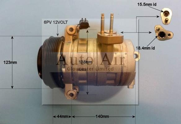 Auto Air Gloucester 14-9746 - Compresseur, climatisation cwaw.fr