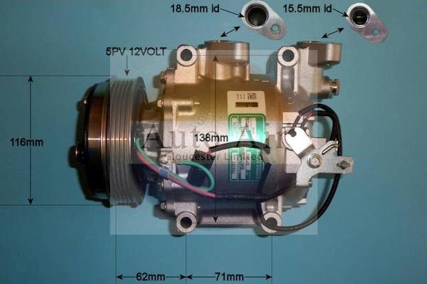 Auto Air Gloucester 14-9748 - Compresseur, climatisation cwaw.fr