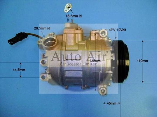 Auto Air Gloucester 14-9768 - Compresseur, climatisation cwaw.fr