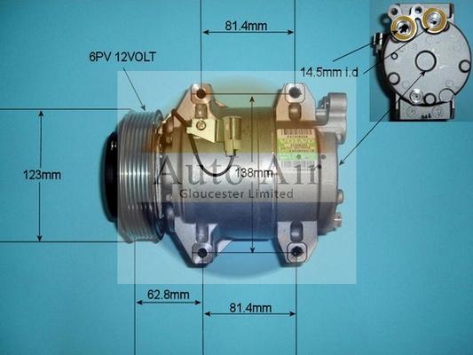 Auto Air Gloucester 14-9702 - Compresseur, climatisation cwaw.fr