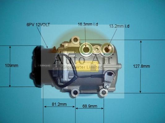 Auto Air Gloucester 14-9719 - Compresseur, climatisation cwaw.fr