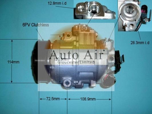 Auto Air Gloucester 14-9718R - Compresseur, climatisation cwaw.fr