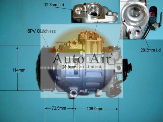 Auto Air Gloucester 14-9718 - Compresseur, climatisation cwaw.fr