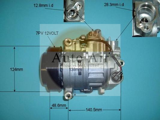 Auto Air Gloucester 14-9712 - Compresseur, climatisation cwaw.fr