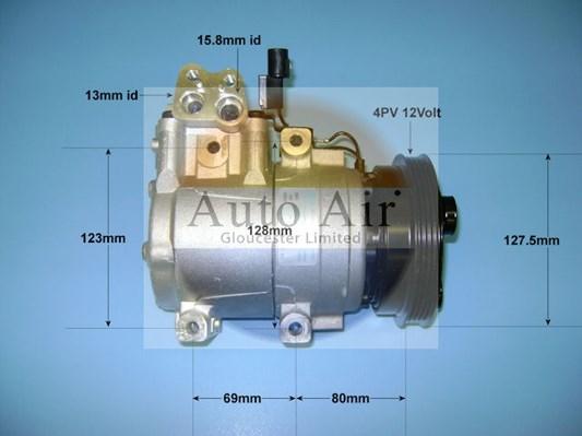 Auto Air Gloucester 14-9735 - Compresseur, climatisation cwaw.fr