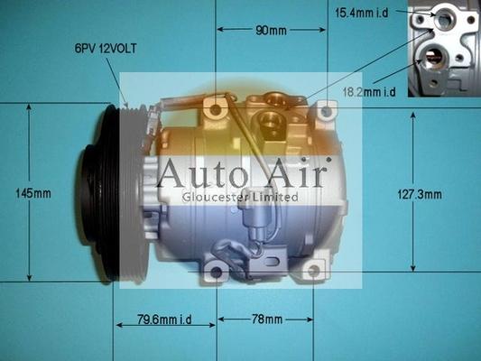 Auto Air Gloucester 14-4801R - Compresseur, climatisation cwaw.fr