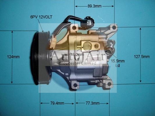 Auto Air Gloucester 14-4394R - Compresseur, climatisation cwaw.fr