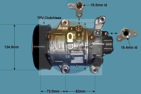 Auto Air Gloucester 14-4326 - Compresseur, climatisation cwaw.fr