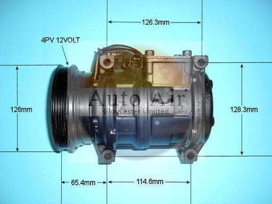 Auto Air Gloucester 14-5663R - Compresseur, climatisation cwaw.fr