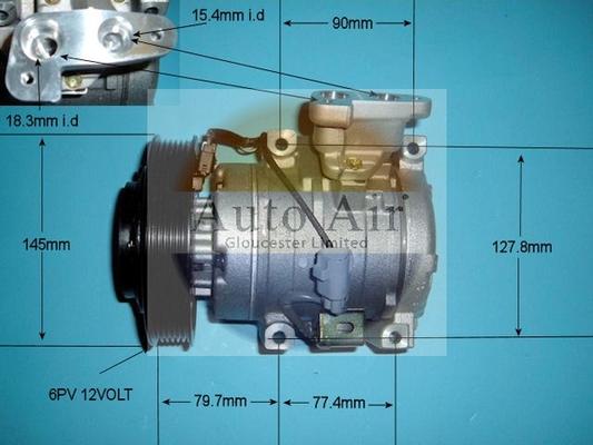 Auto Air Gloucester 14-5341 - Compresseur, climatisation cwaw.fr