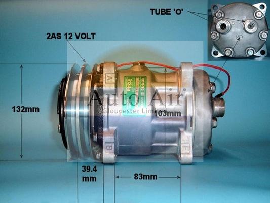 Auto Air Gloucester 14-5702 - Compresseur, climatisation cwaw.fr