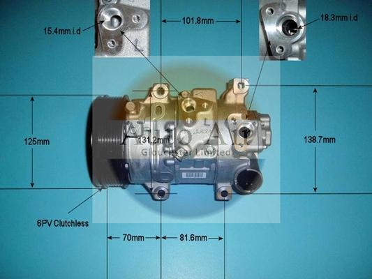 Auto Air Gloucester 14-6209 - Compresseur, climatisation cwaw.fr