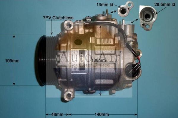 Auto Air Gloucester 14-6204 - Compresseur, climatisation cwaw.fr