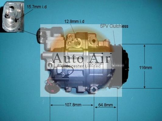 Auto Air Gloucester 14-6200 - Compresseur, climatisation cwaw.fr