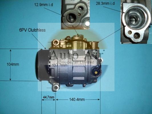 Auto Air Gloucester 14-6201P - Compresseur, climatisation cwaw.fr