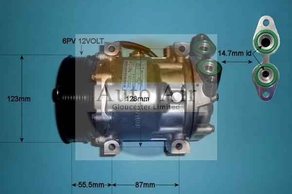 Auto Air Gloucester 14-0098P - Compresseur, climatisation cwaw.fr