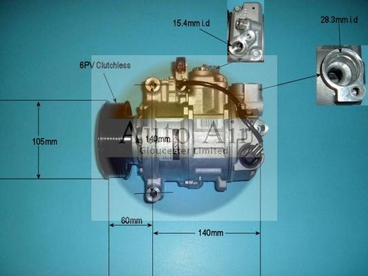 Auto Air Gloucester 14-0044 - Compresseur, climatisation cwaw.fr