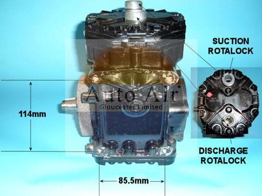 Auto Air Gloucester 14-0004 - Compresseur, climatisation cwaw.fr