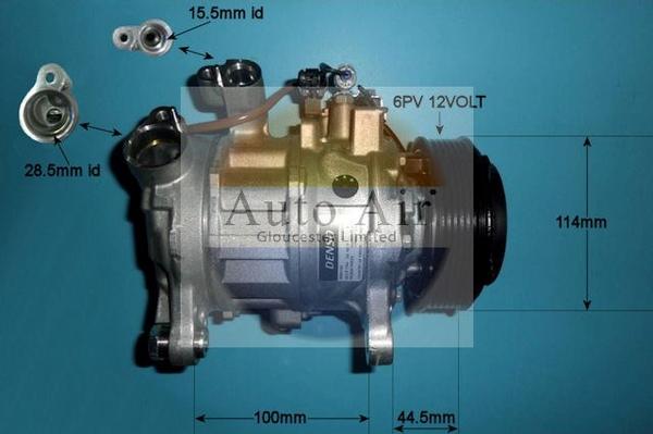 Auto Air Gloucester 14-0089 - Compresseur, climatisation cwaw.fr