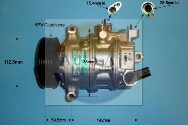 Auto Air Gloucester 14-0087 - Compresseur, climatisation cwaw.fr