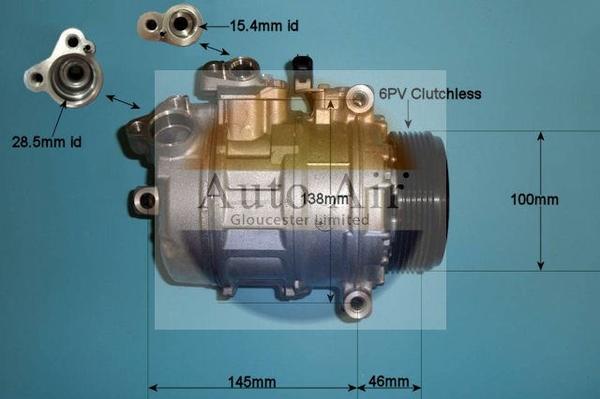 Auto Air Gloucester 14-0035 - Compresseur, climatisation cwaw.fr