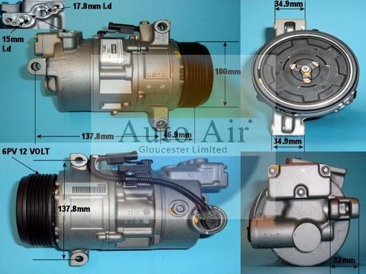 Auto Air Gloucester 14-0029R - Compresseur, climatisation cwaw.fr