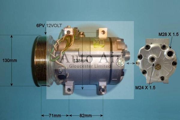 Auto Air Gloucester 14-0026 - Compresseur, climatisation cwaw.fr