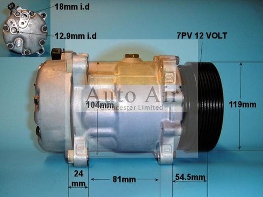 Auto Air Gloucester 14-0028 - Compresseur, climatisation cwaw.fr