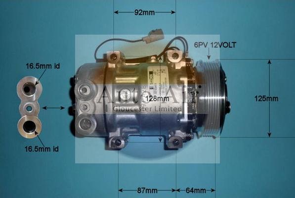 Auto Air Gloucester 14-0078 - Compresseur, climatisation cwaw.fr