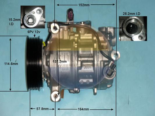 Auto Air Gloucester 14-0868 - Compresseur, climatisation cwaw.fr