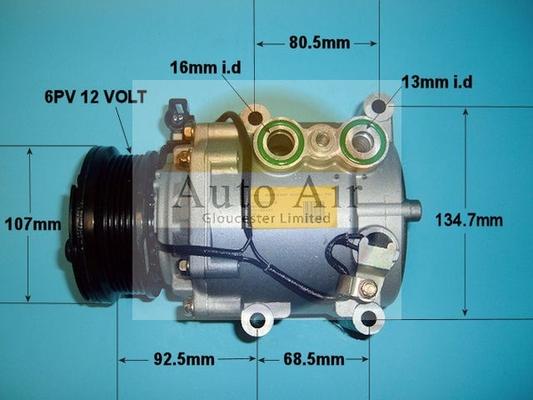 Auto Air Gloucester 14-0325 - Compresseur, climatisation cwaw.fr