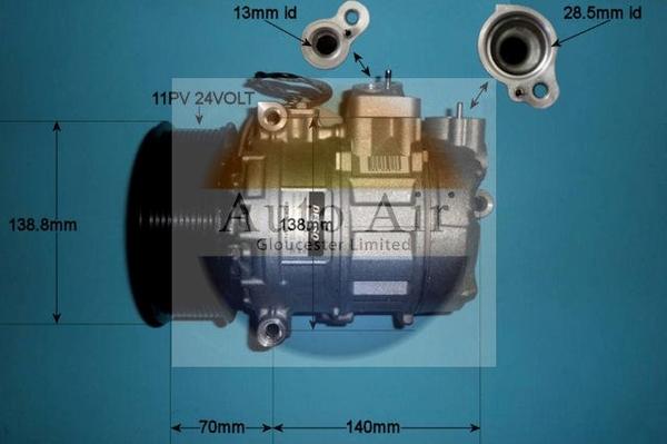 Auto Air Gloucester 14-0311 - Compresseur, climatisation cwaw.fr